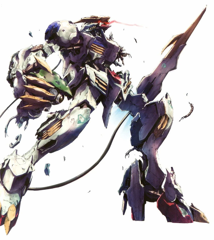 Dari Gundam Coba Age Card Game Gundam Barbatos Lupus Rex & Background wallpaper ponsel HD