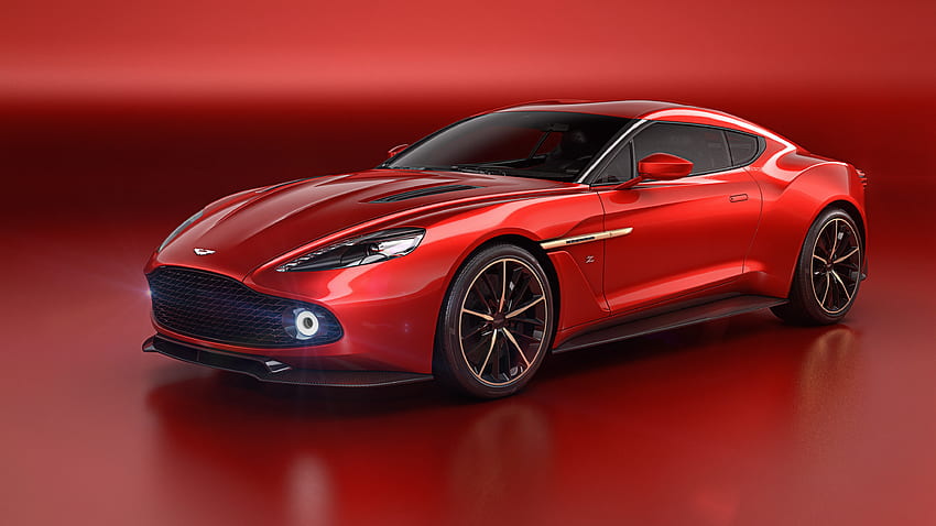 Aston Martin, Автомобили, Страничен изглед, Vanquish HD тапет