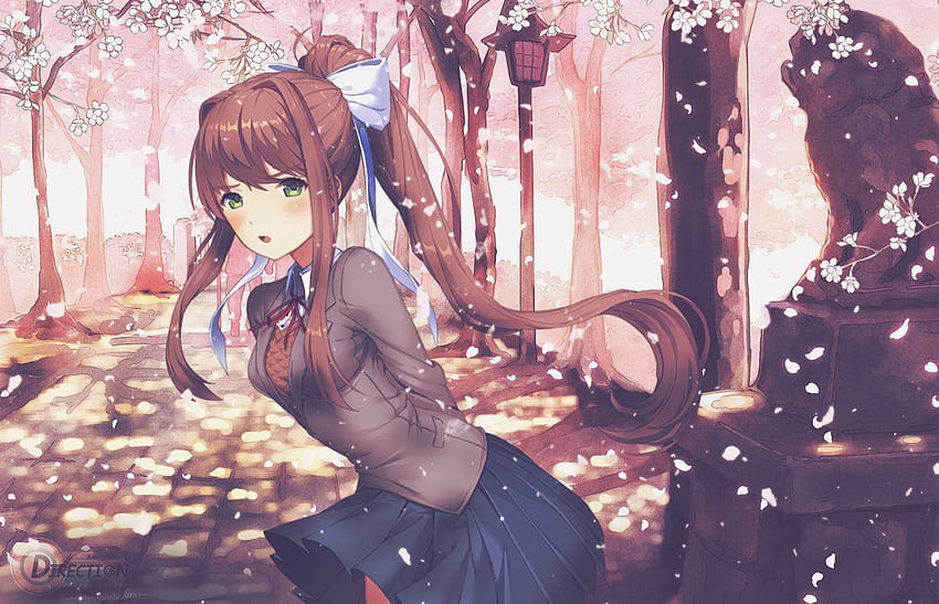 DDLC Monika After Story Mod Wallpapers - Wallpaper Cave