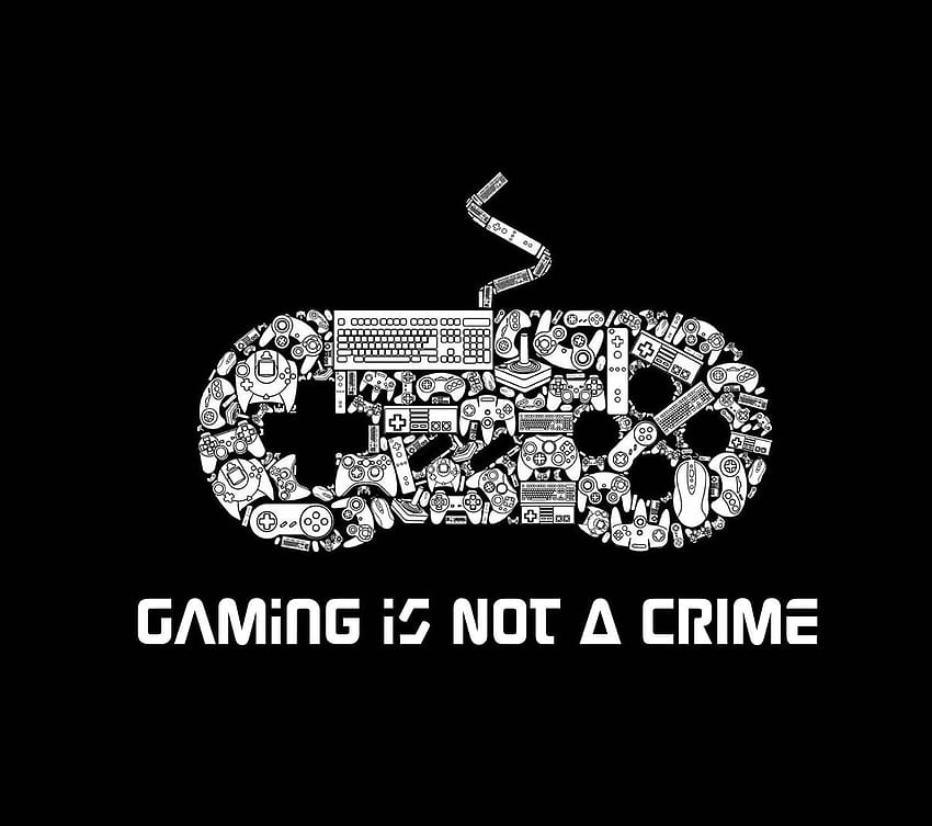 Gaming not a crime, Gaming Is Not A Crime HD wallpaper