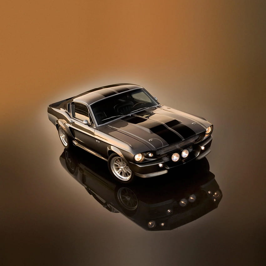 Автомобили - Ford Mustang Shelby GT500 Eleanor 1967 - iPad iPhone HD тапет за телефон