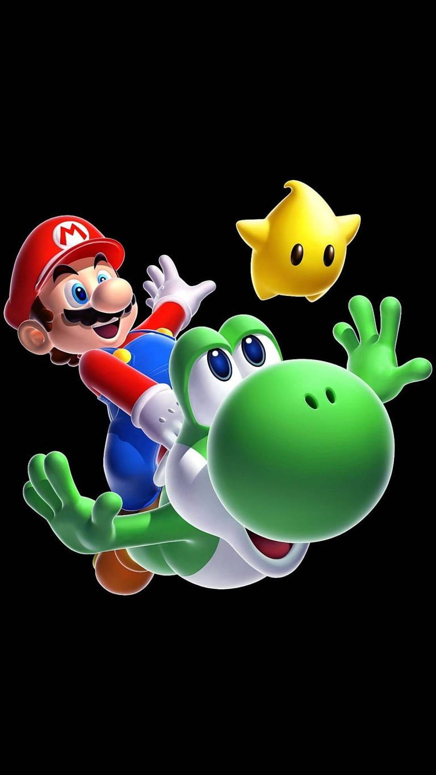 amoled dark, ไอโฟน การ์ตูนแอนิเมชั่น Mario bros Super mario bros Baby Mario วอลล์เปเปอร์โทรศัพท์ HD