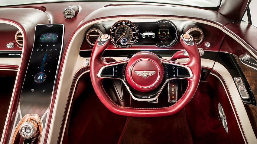 Bentley EXP 12 Speed ​​6e Concept Innenraum . Auto HD-Hintergrundbild