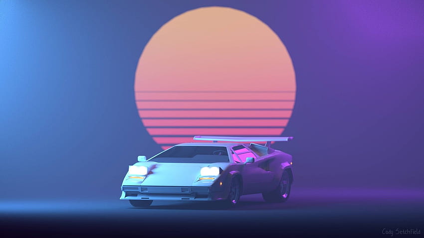 Sede retro de Lamborghini fondo de pantalla | Pxfuel