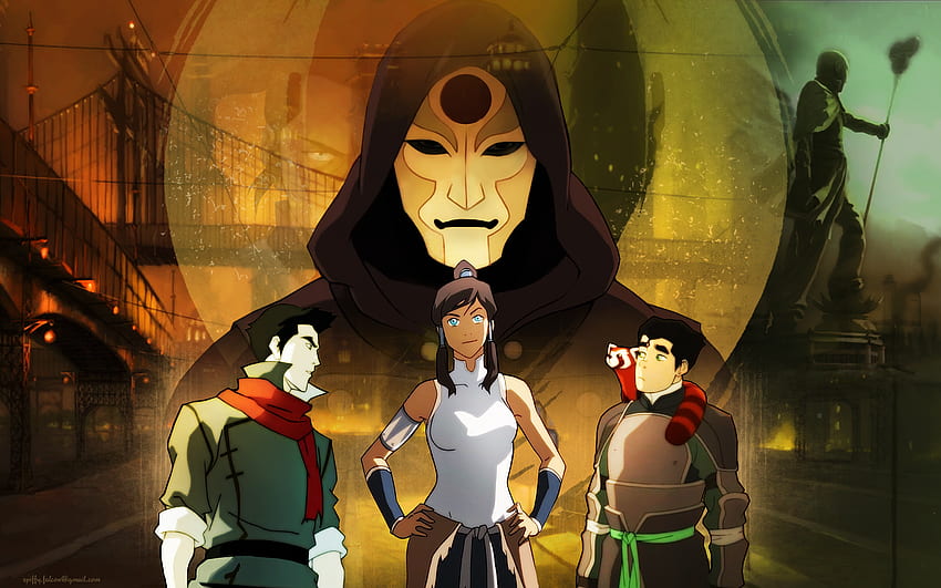 The New Team Avatar - Avatar: The Legend of Korra - Fanpop, Legend of Korra Amon HD wallpaper