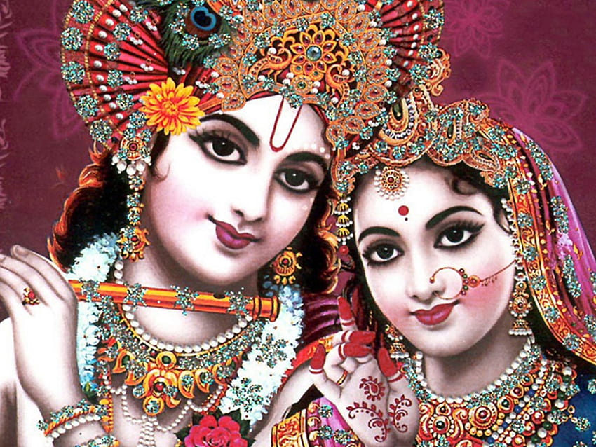 Indian God Radha Krishna, Krishna Iphone HD wallpaper