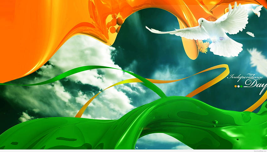 Happy indian independence day , shayari, Tricolor HD wallpaper | Pxfuel