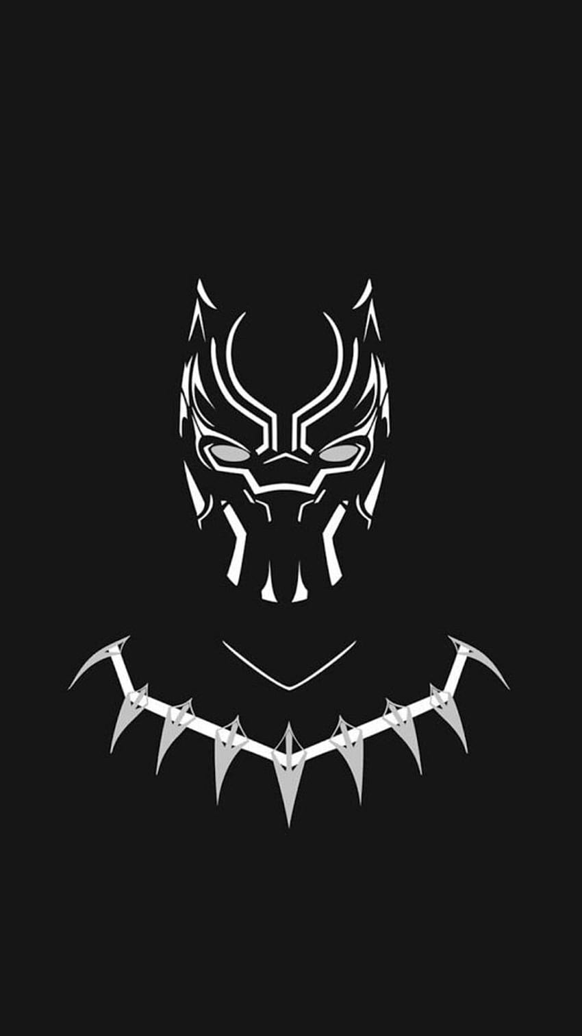 Black Panther discovered, White Black Panther Marvel HD phone wallpaper