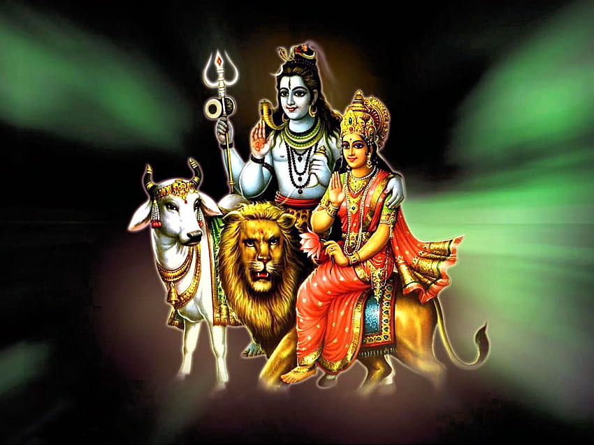 Mata Parvati, Shiva Shakti fondo de pantalla