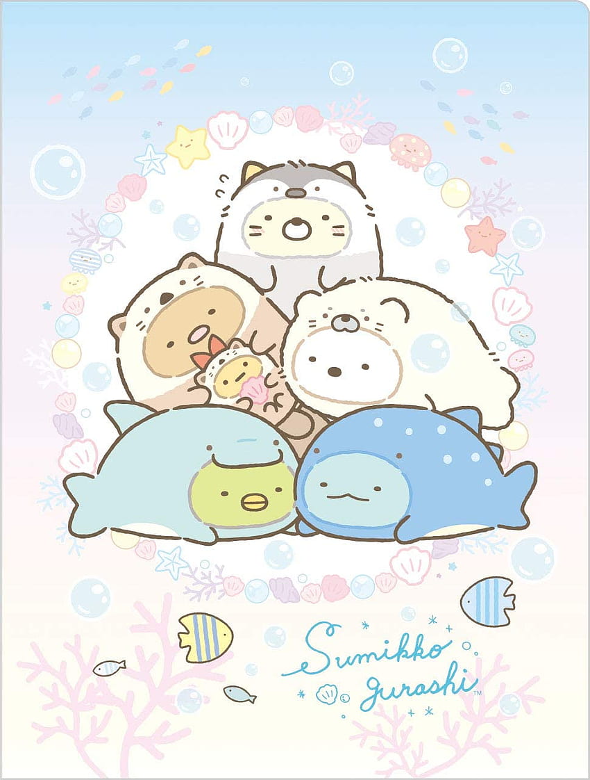 sumikko gurashi , cartoon, illustration, clip art - kiss, Sumikko Gurashi Phone HD phone wallpaper