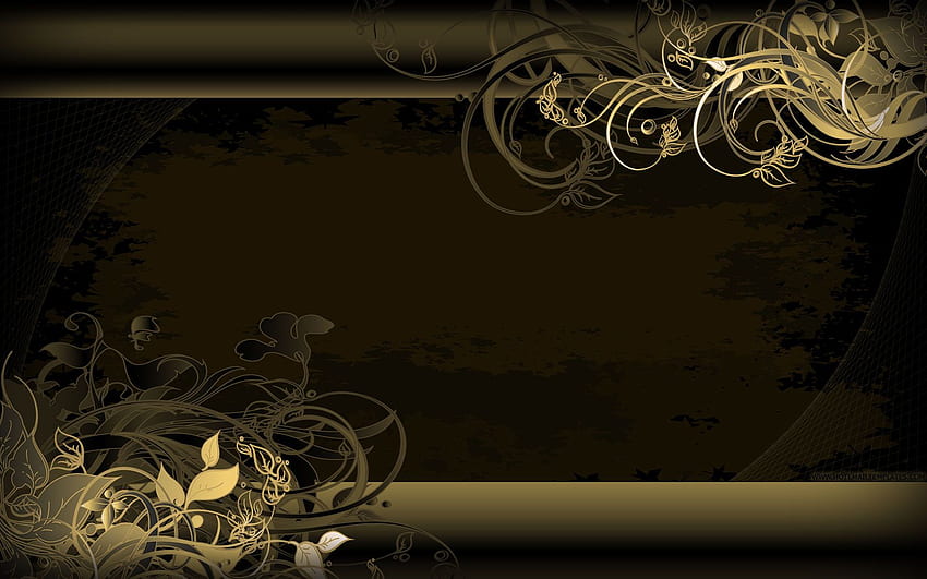 Elegant Black And Gold 13 HD wallpaper