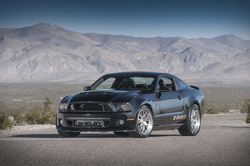 Shelby 1000, ford, black, car, mustang, muscle car, shelby, 1000 HD wallpaper