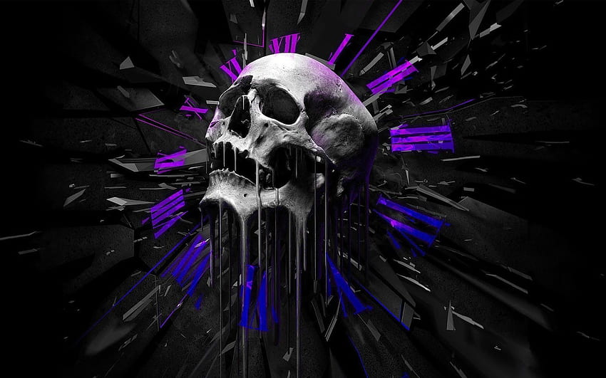 scrapbook background skull . Skull, Bone Dragon HD wallpaper