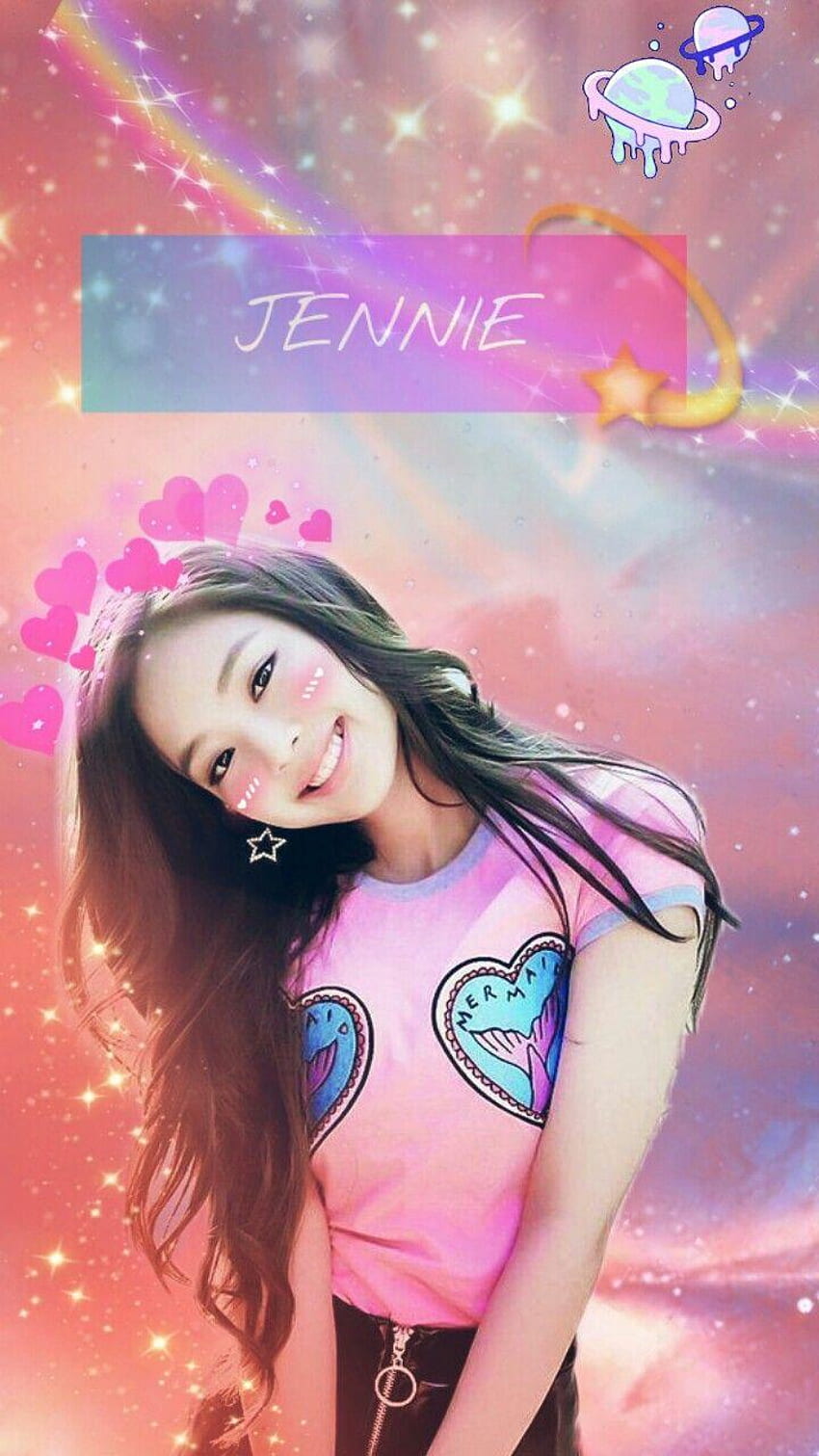 Cute Anime Jennie, Jennie Kim Blackpink HD phone wallpaper
