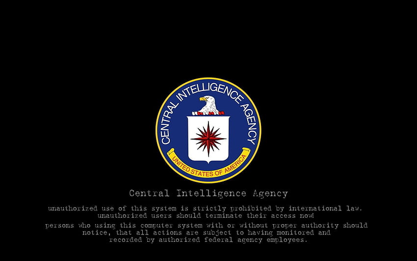 CIA - Zbiory, rząd federalny Tapeta HD