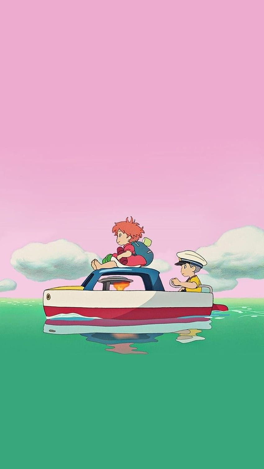 kawaii, sosuke, hayao miyazaki und ponyo -, Studio Ghibli Ponyo HD-Handy-Hintergrundbild