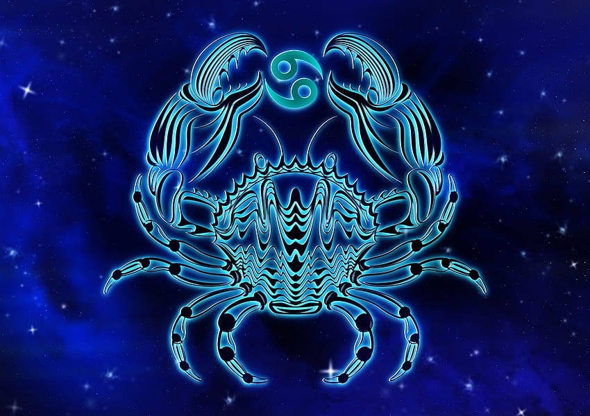 Signo del zodiaco Horóscopo de cáncer, constelación de cáncer fondo de pantalla