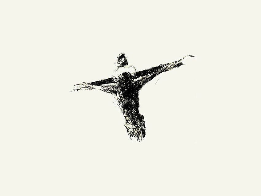 Krzyż Jezusa, Chrześcijański Minimalista Tapeta HD