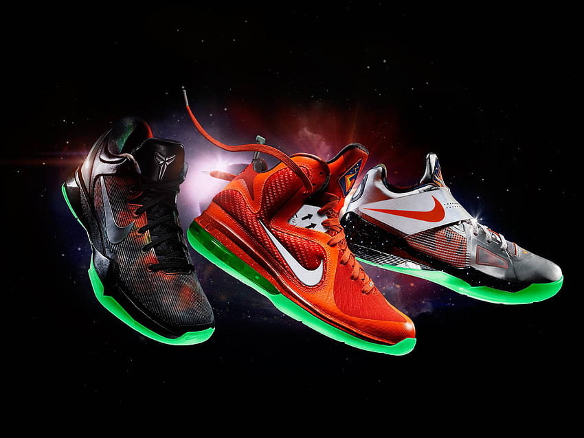 Nike Shoe Group, coole Nike-Schuhe HD-Hintergrundbild