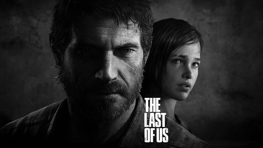 The Last of Us Men Moustache Joel, Ellie brodaty, The Last of Us 2 Tapeta HD