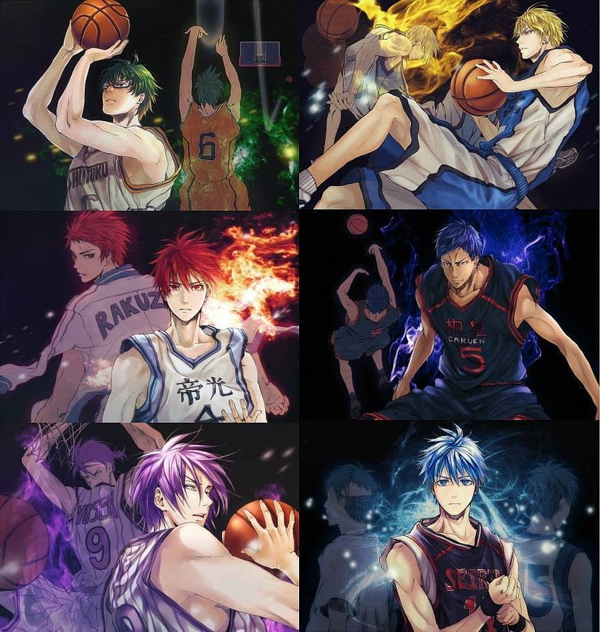 Anime Kuroko's Basketball HD Wallpaper by Kohaku-Art