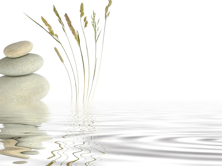 Weiße Gelassenheit. Zen, Zen-Hintergrund, Zen, Zen-Grafik HD-Hintergrundbild