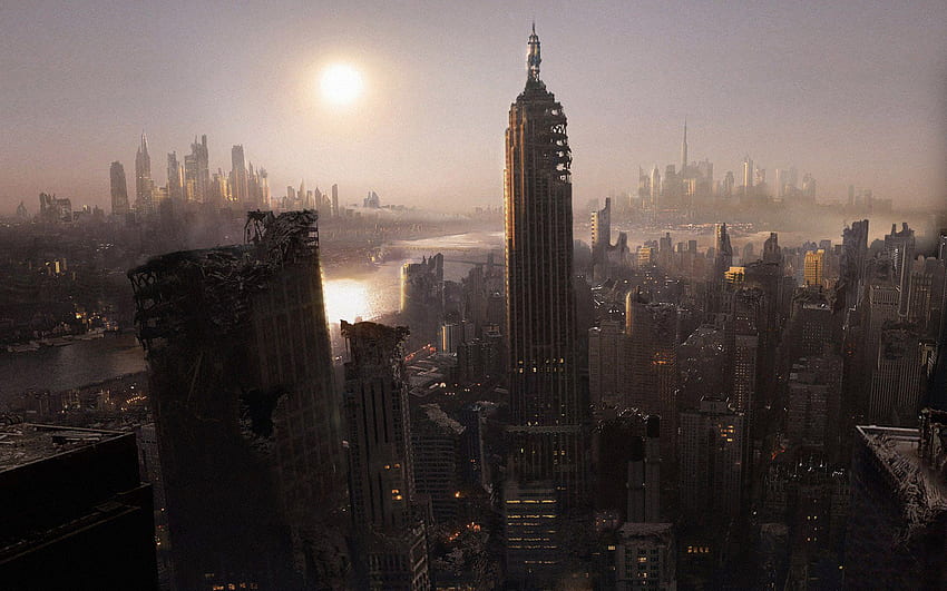 Dark Destroyed City . Steampunk City , New York City and Anime City, Movie Dark City HD wallpaper
