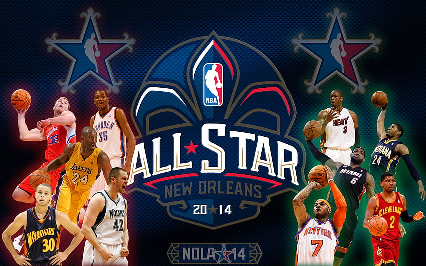 Плакат за мача на всички звезди на НБА, Играч HD тапет