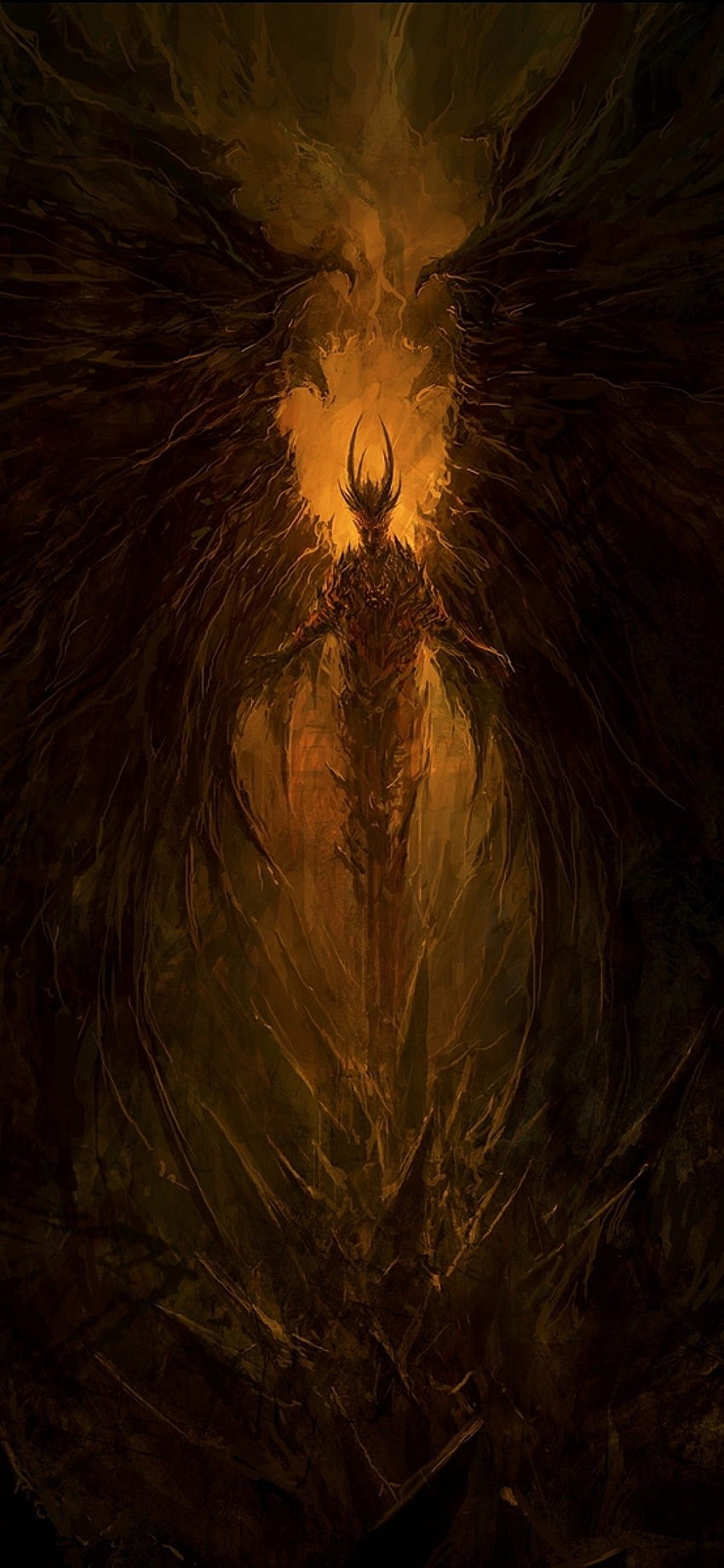 ปีศาจ ปีก ซาตาน ลูซิเฟอร์ นรก งานศิลปะ - Morningstar Wings Lucifer Lucifer Devil Wings วอลล์เปเปอร์โทรศัพท์ HD