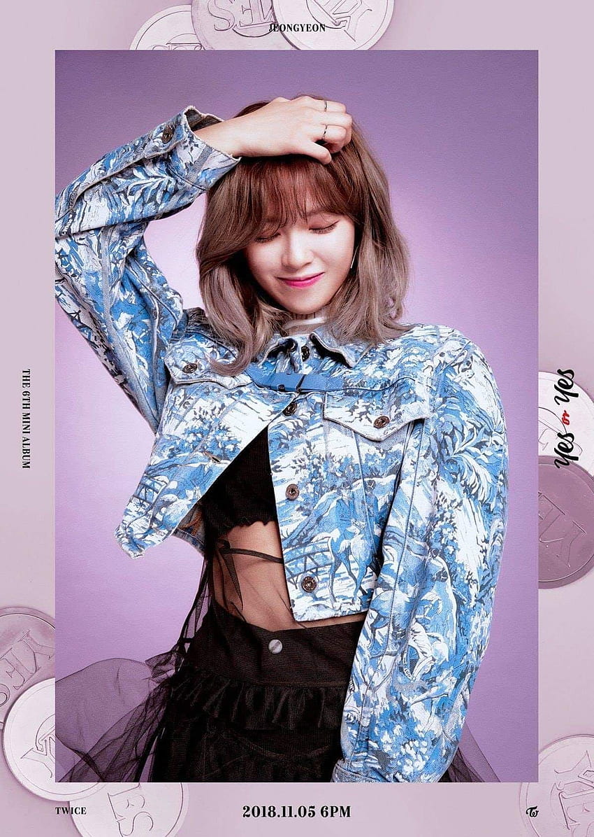 Jeongyeon Yes or Yes. Kpop girls, Twice kpop, Twice album HD phone wallpaper