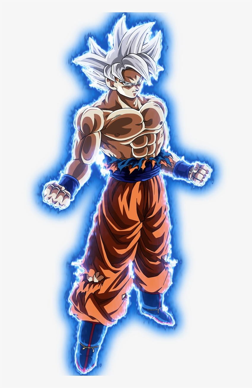Goku Master Ui No Background By Blackflim - Ultra Dragon Ball Super Goku PNG  . Transparent PNG on SeekPNG, Mastered UI Goku HD phone wallpaper | Pxfuel