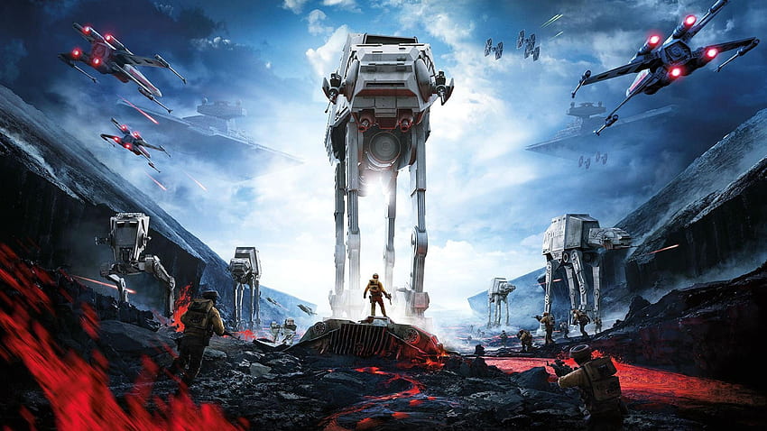 Spiel, Star Wars Battlefront II, Spiel 2017 HD-Hintergrundbild