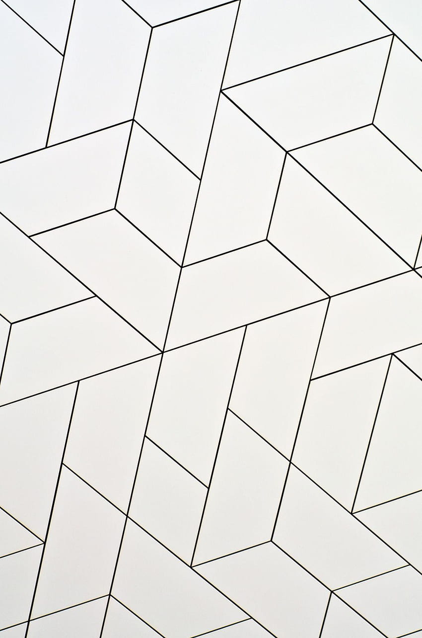 I am heading north Pattern Tile black and white. Art & Pattern, Aesthetic Tile HD phone wallpaper