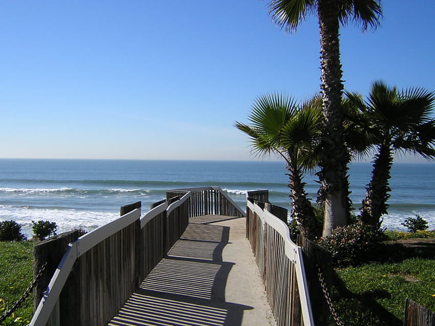 Oceanside, Californie, californie, graphie, oceanside, plage Fond d'écran HD