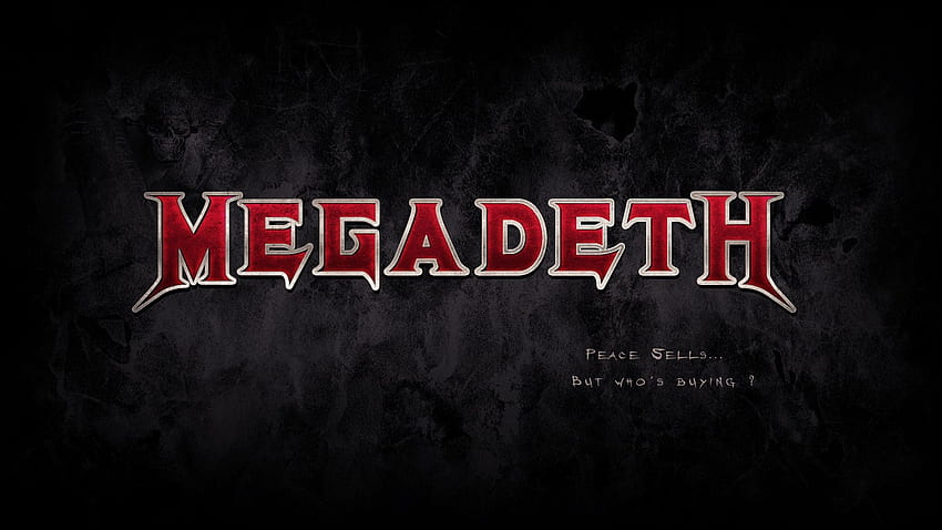 Megadeth, Megadeth-Logo HD-Hintergrundbild