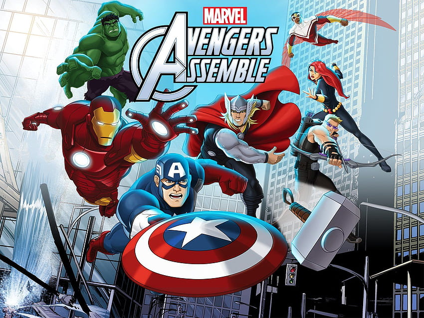Marvel's Avengers Assemble Сезон 2 HD тапет