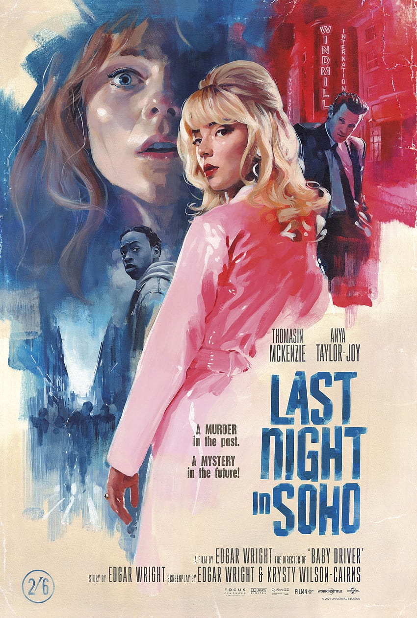 Last Night in Soho Movie Poster ( of 6) HD phone wallpaper