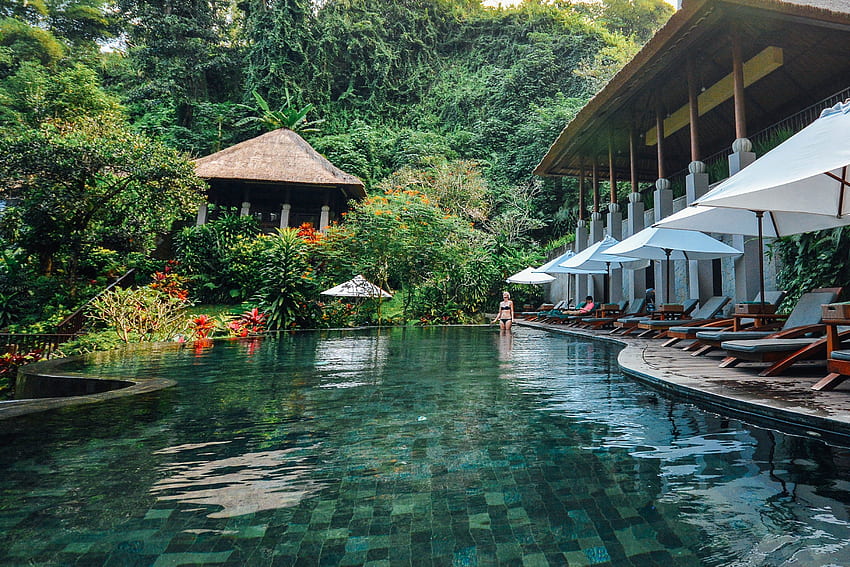 Najlepsze miejsca na pobyt w Ubud na Bali na każdą kieszeń Tapeta HD