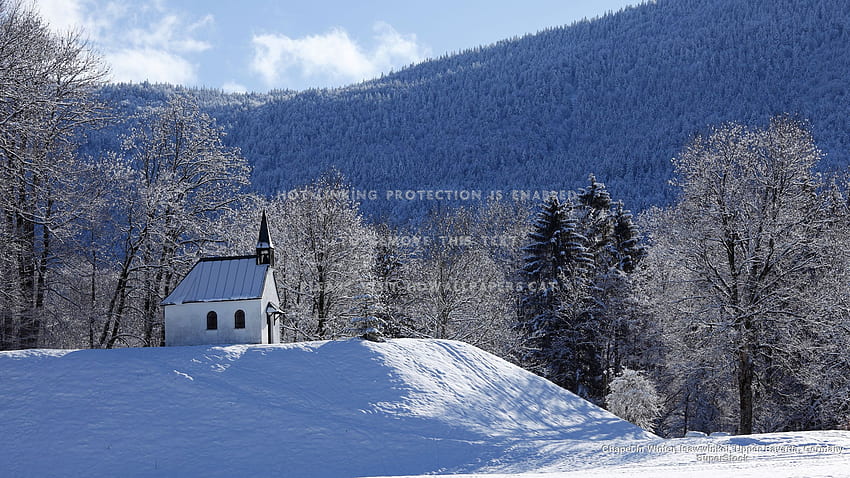 Church in the mountains winter churches HD wallpaper | Pxfuel