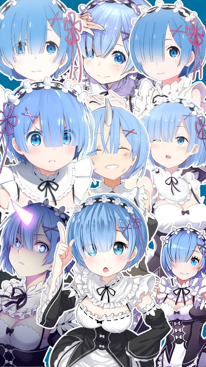 1700 Rem ReZERO HD Wallpapers and Backgrounds