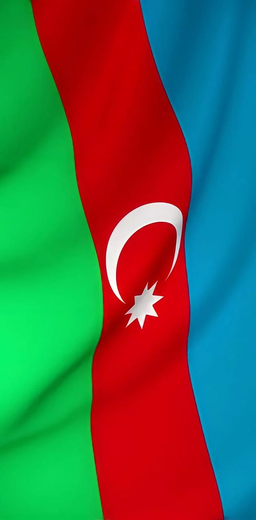 Bendera Azerbaijan wallpaper ponsel HD