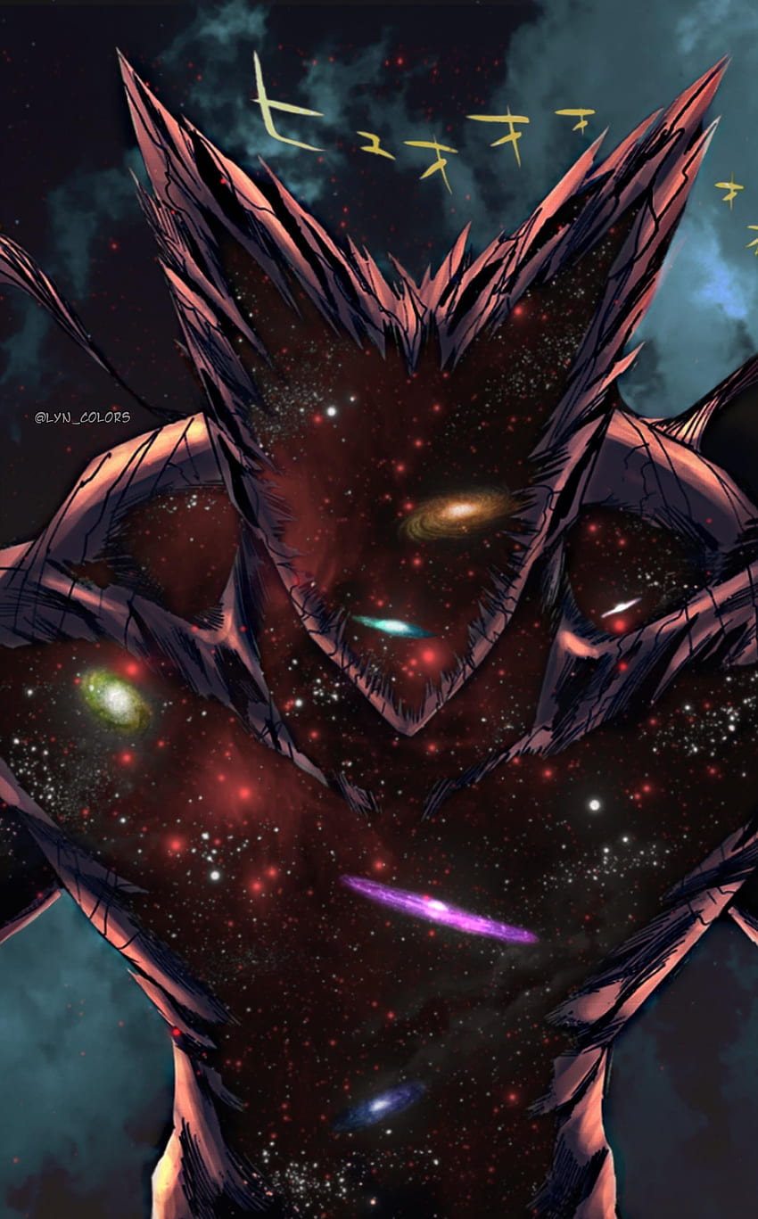 Kosmischer Garou-Ganzkörper, bearbeitet von mir: R OnePunchMan HD-Handy-Hintergrundbild