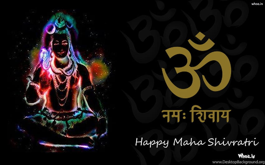 Om Namah Shivaya And Lord Shiva With Black Background Background, Shiva Dark HD wallpaper