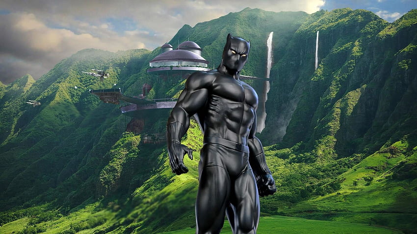 Black Panther Marvel , Wakanda Landscape HD wallpaper