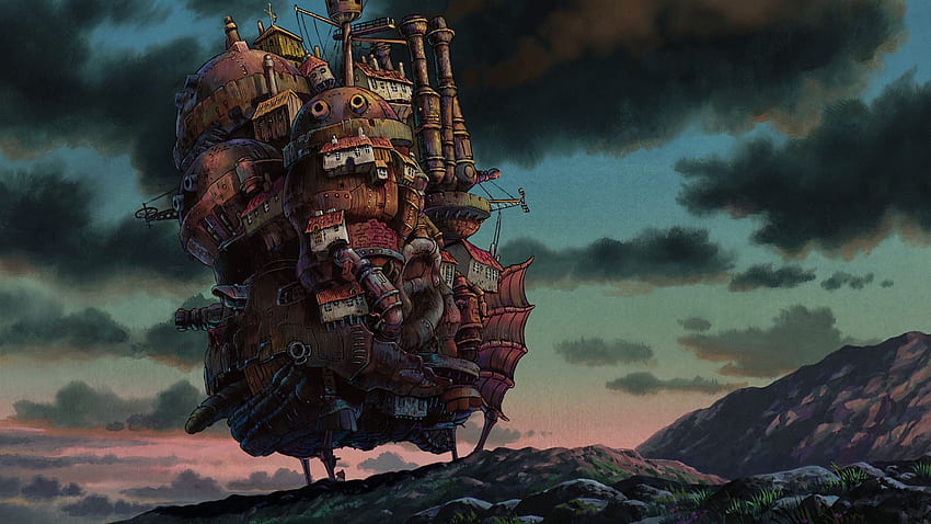 Miyazaki-Hintergrund, Ghibli Dual HD-Hintergrundbild