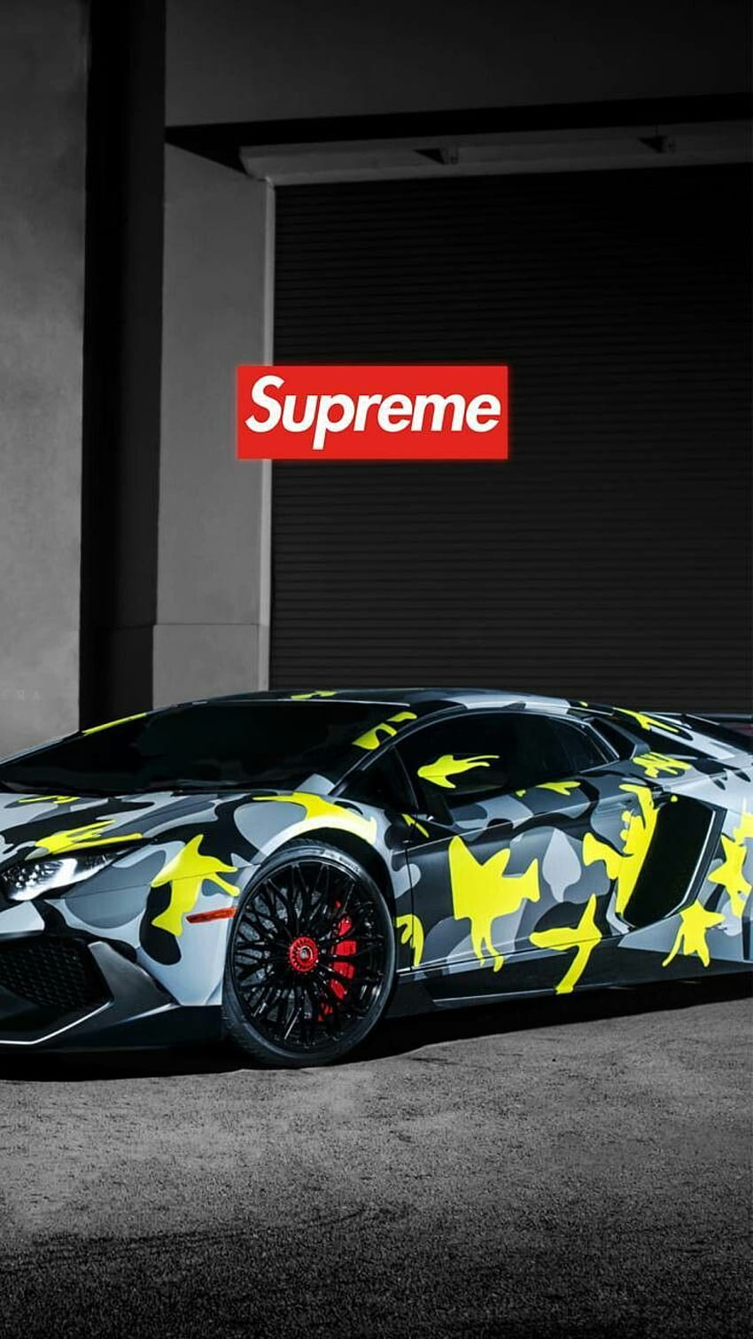 Supreme car  Supreme wallpaper hd, Supreme wallpaper, Supreme iphone  wallpaper