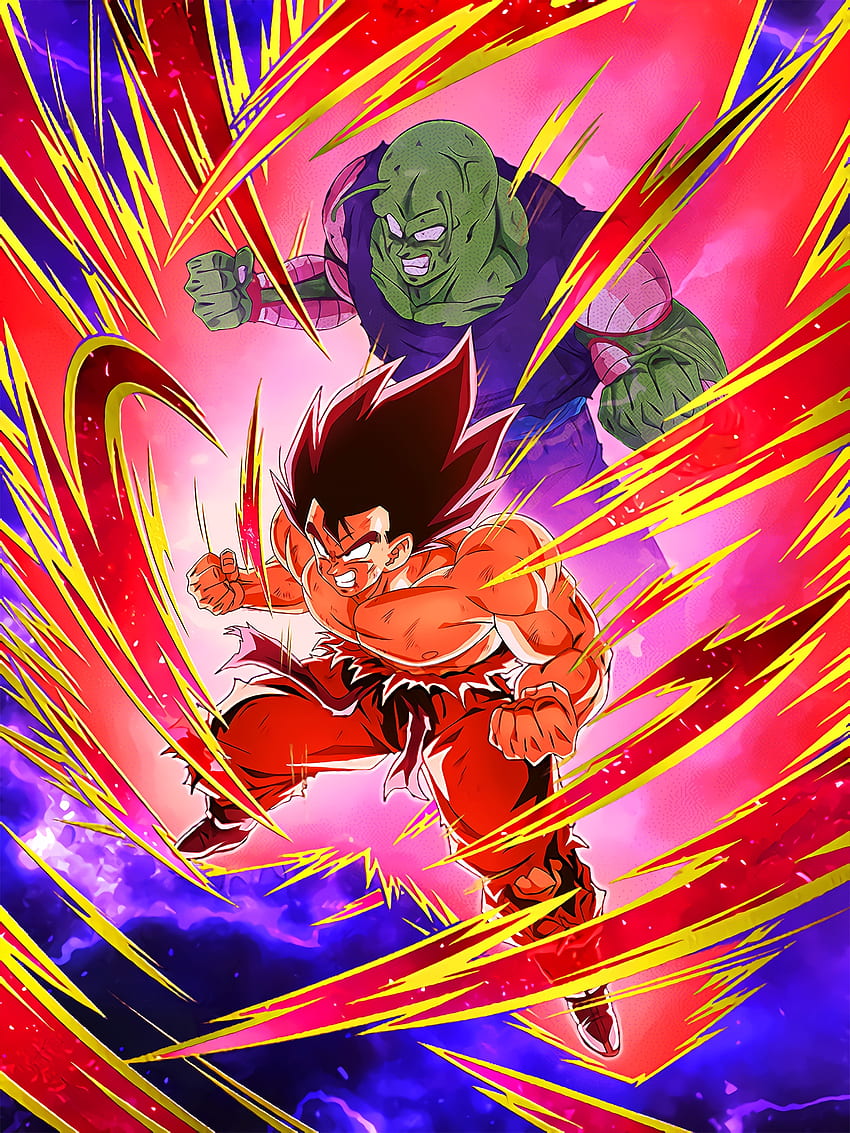 SSR Goku Kaioken Art (Dragon Ball Z Dokkan Battle) - , DBZ Dokkan Battle HD phone wallpaper