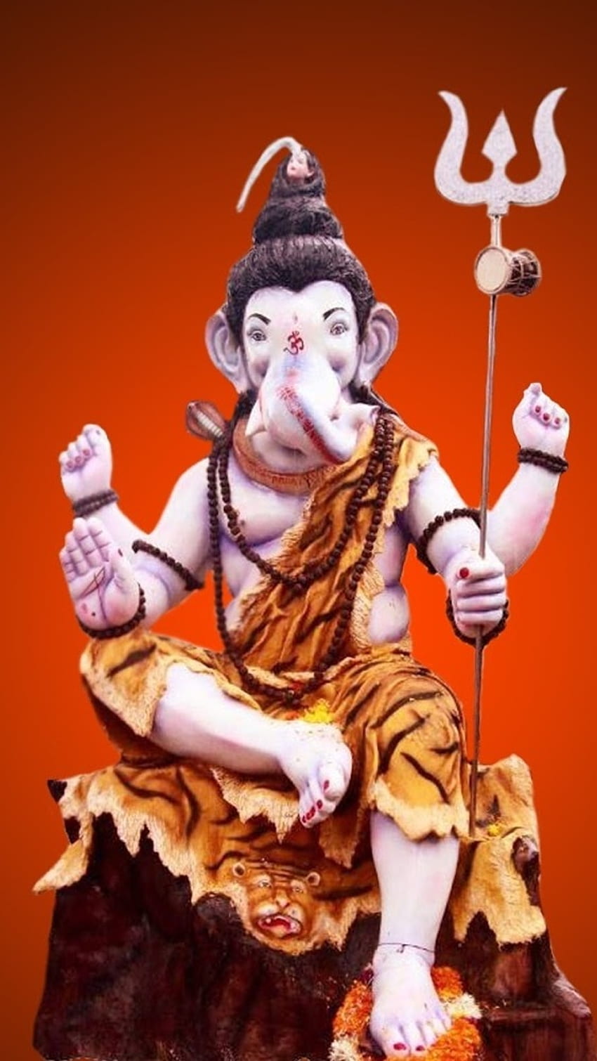 Bal Ganesh, Mahadev, tema HD telefon duvar kağıdı