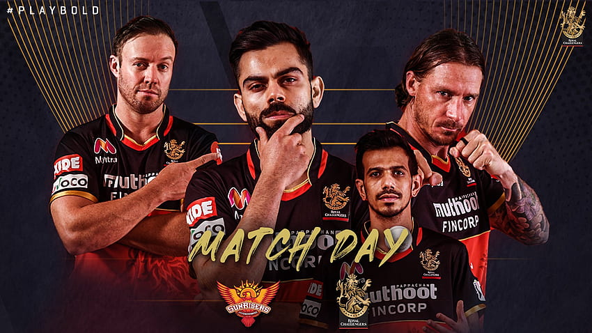 Royal Challengers Bangalore - The moment we've all been waiting for is here. RCB take on SRH in our 1st fixture of the HD wallpaper