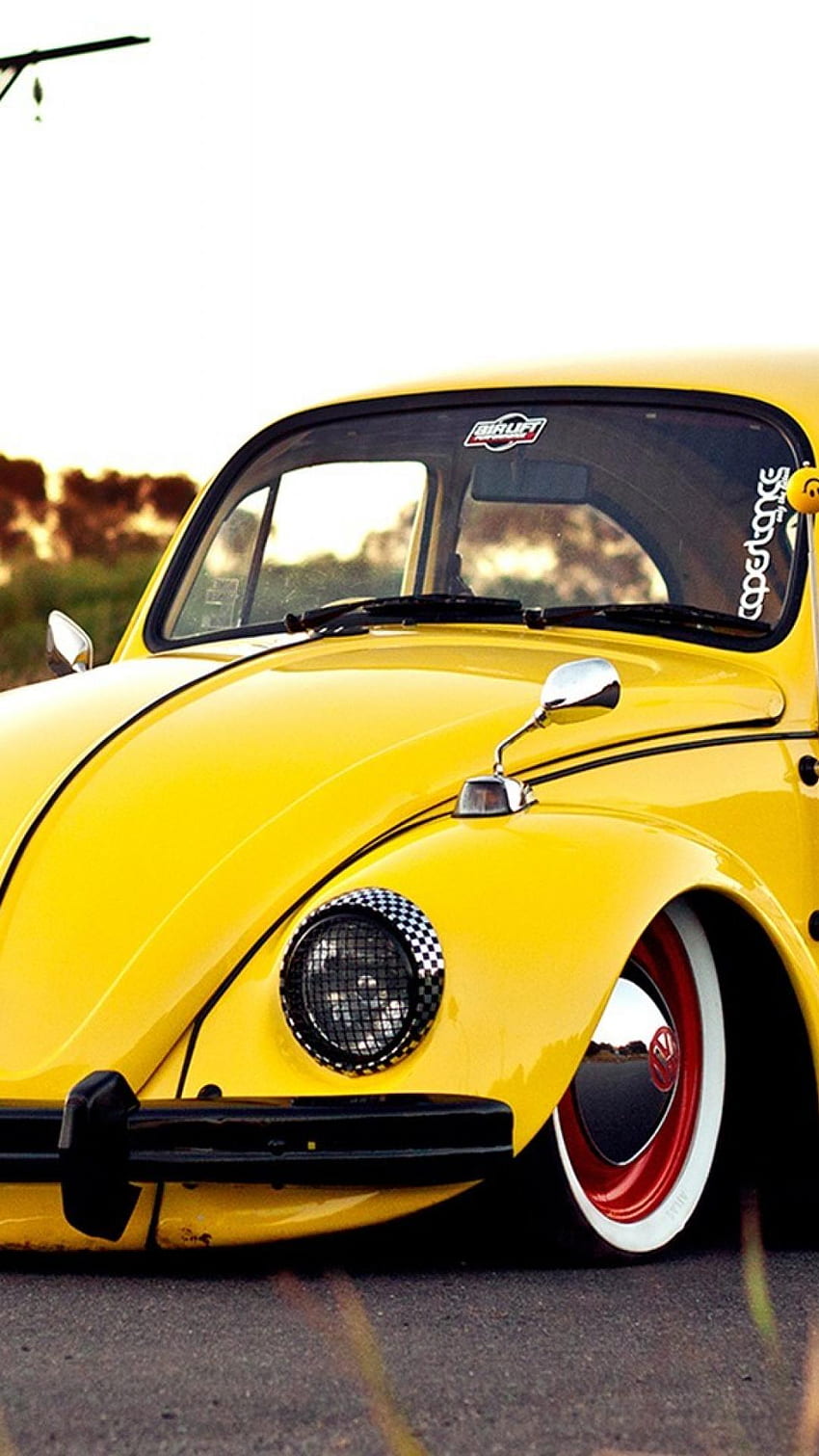 รถด้วงสีเหลือง - ซูเปอร์คาร์ Lenovo Beetle วอลล์เปเปอร์โทรศัพท์ HD